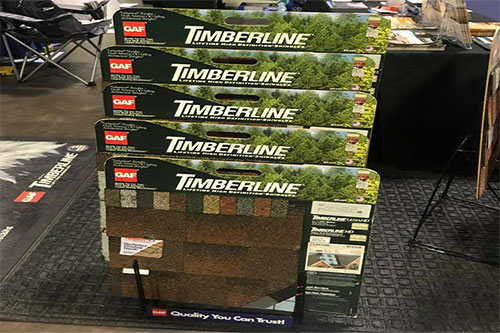 GAF Shingle Samples